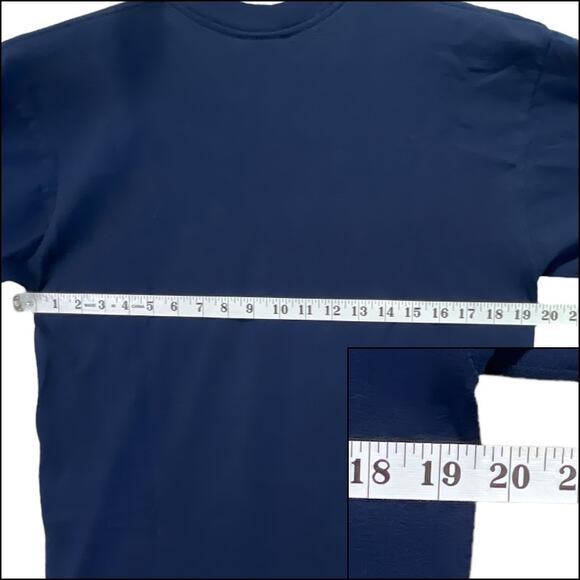 Jerzees Lake City Elementary Safety Patrol Tee Shirt Top Size Medium Blue - Picture 6 of 10